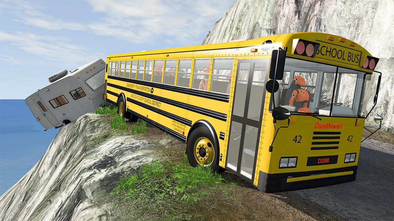 Cliff Drops #16 - BeamNG DRIVE | SmashChan