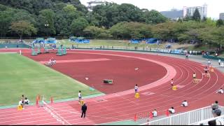 20121014_中学・明石市新人陸上_共通男子4×100mR決勝
