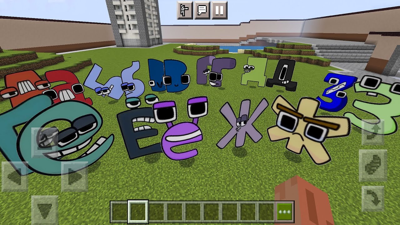 Russian Alphabet Lore From Ohio in Minecraft PE 