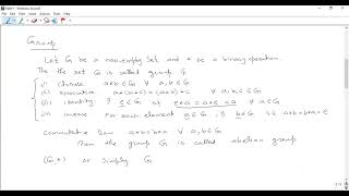 Lecture 1 Group Introduction | Definition & Examples of Groups | Abstract Algebra Group Theory