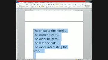 Repeated Comparatives Intro and Use