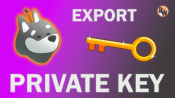How to Export Private Key on BONKbot in Telegram