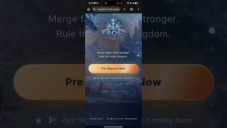 Frost Kingdom neW Web3 game on Cross
