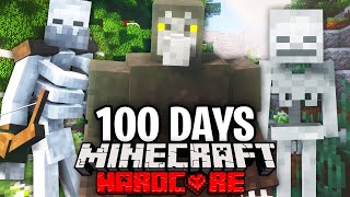 100 Days as BIGFOOT in Minecraft Hardcore to Save Betty.. Here&#39;s What Happened