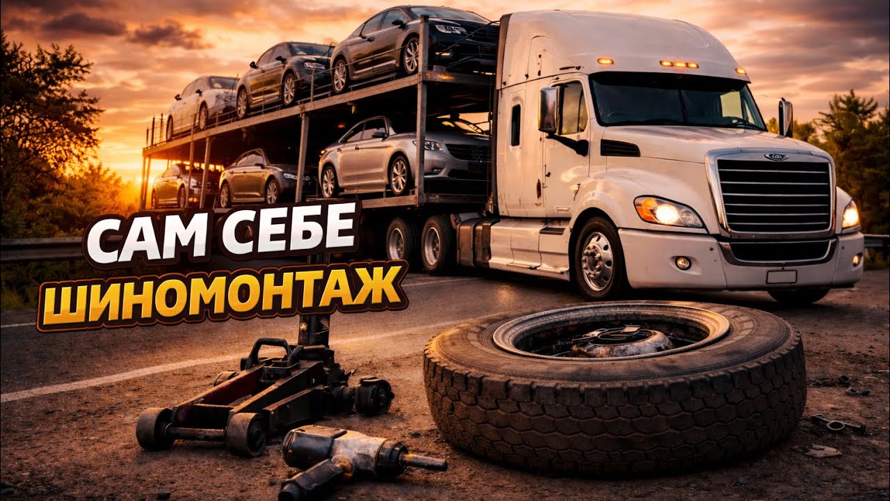 Как разобрать, собрать грузовое колесо диаметром 22.5