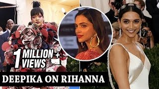 Deepika Padukone BEST REPLY To Rihanna's Insta Post On Deepika's Dress