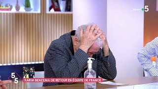 Benzema : la (petite) boulette de Jacques Vendroux ! - C à Vous - 18/05/2021