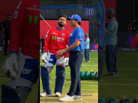 Sachin Tendulkar 🫱🏻‍🫲🏼 Rishabh Pant | Delhi Capitals | IPL 2024