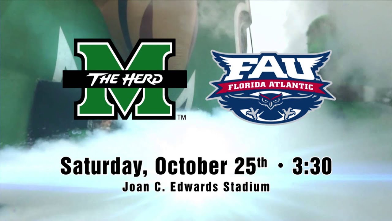 Marshall vs. Florida Atlantic (FAU) 10/25/14 wvcst