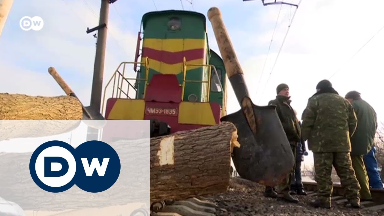 Блокада Донбасса - кто 