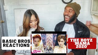 Basic Bros REACT | THE BOYZ 'MAMA 2020 PERFORMANCE'