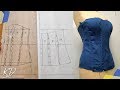 MAKING A CORSET PATTERN - MY FIRST ATTEMPT PART 1