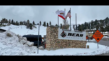 Big Bear's ❄️Winter Storm❄️Update. Snowiest areas in Town Temps around Freezing. More Coming 3/24/24