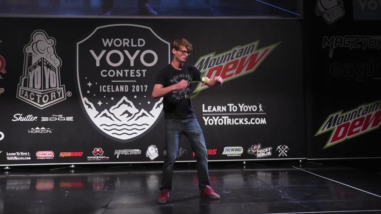 Adam Reeder - 5A Final - 6th Place - World Yoyo Contest 2017 - YouTube