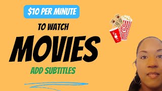 Get Paid $10 per Minute to Watch Movies