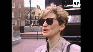 USA: WORLD REACTS TO RELEASE FROM JAIL OF LOUISE WOODWARD