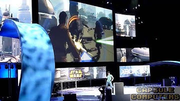 Star Wars Kinect Presentation Microsoft Conference E3 2011
