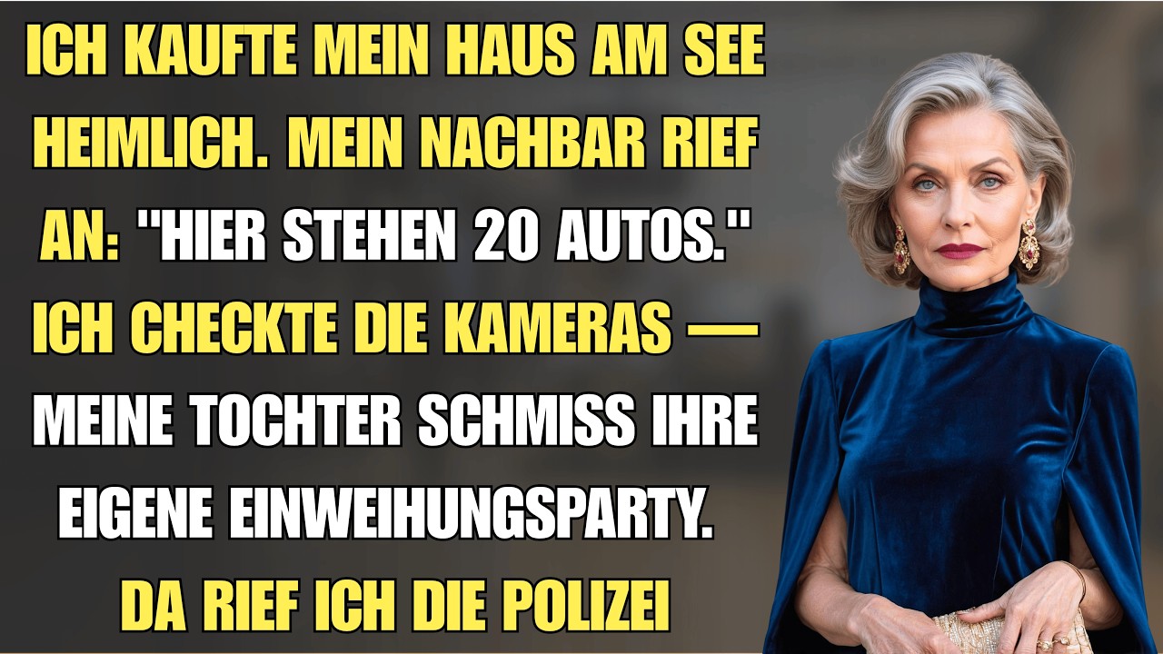 Ich kaufte mein Haus am See heimlich – Dann schmiss meine Tochter dort ihre eigene Einweihungsparty