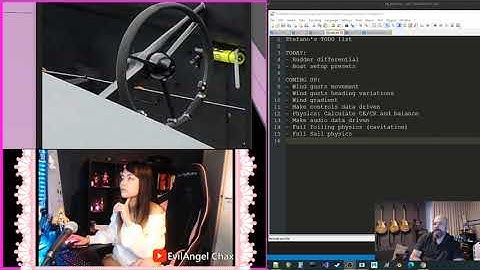 JVS Live #51-Sailing Simulator-Rudder Differential!