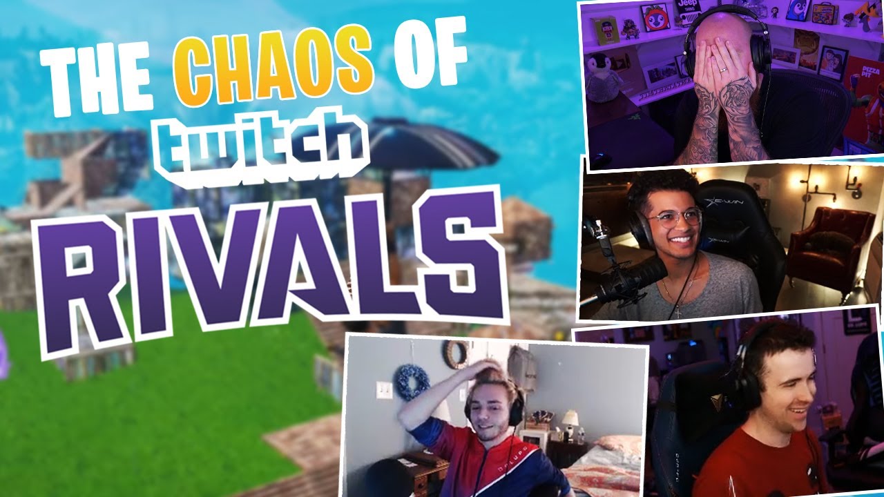 The CHAOS of Twitch Rivals! TimTheTatMan, DrLupo, Jordan Fisher, and Aipha!