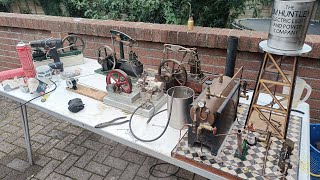 Stuart Model Steam Plant with Multiple Model Steam Engines