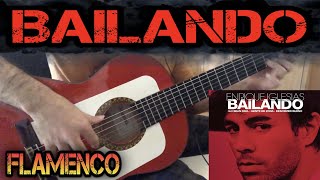 Video thumbnail of "BAILANDO ENRIQUE IGLESIAS meets flamenco gipsy guitarist"