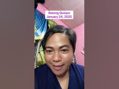 Batang Quiapo Full Episode January 24, 2025 batangquiapo viralvideo YouTube