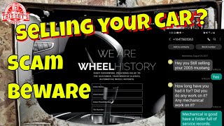 wheel history report scam sellers beware