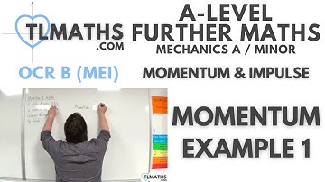 OCR MEI Mechanics Minor D: Momentum & Impulse: 02 Momentum Example 1