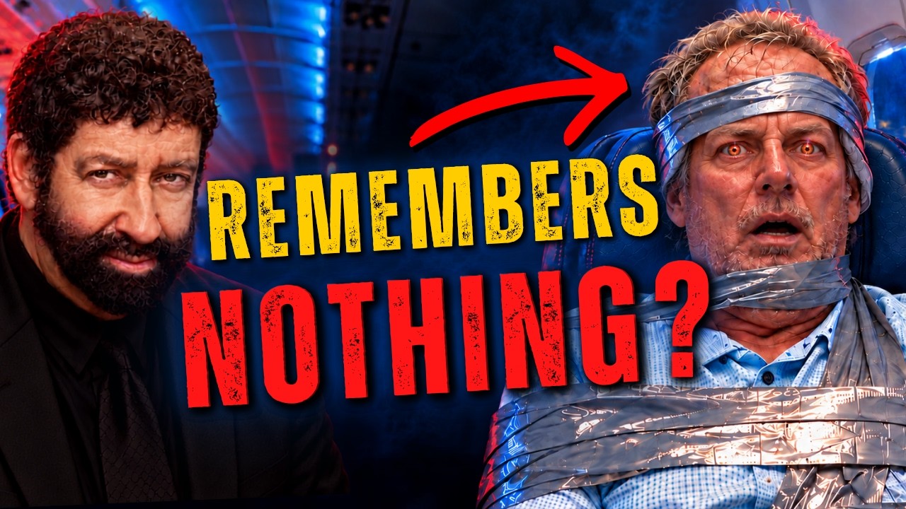 Jonathan Cahn Said THIS Before Flight 618—Now the Duct-Taped Man Says He Remembers Nothing
