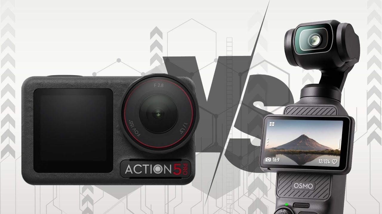 DJI OSMO Pocket 4 vs DJI Action 5 Pro - Which one is for you
