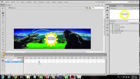 como crear un banner sencillo con flash