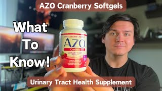 My Thoughts on the AZO Cranberry Urinary Tract Softgels screenshot 4
