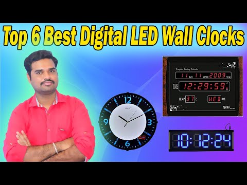 ✅ Top 6 Best Digital Wall Clock In India 2023 With Price | Light Wall Clock Review &