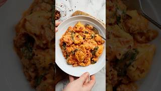 One Pot Spicy Sausage Tortellini