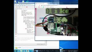 micropython,라즈베리 파이 피코을 사용해서 max7219 scrolling text 만들어 보기