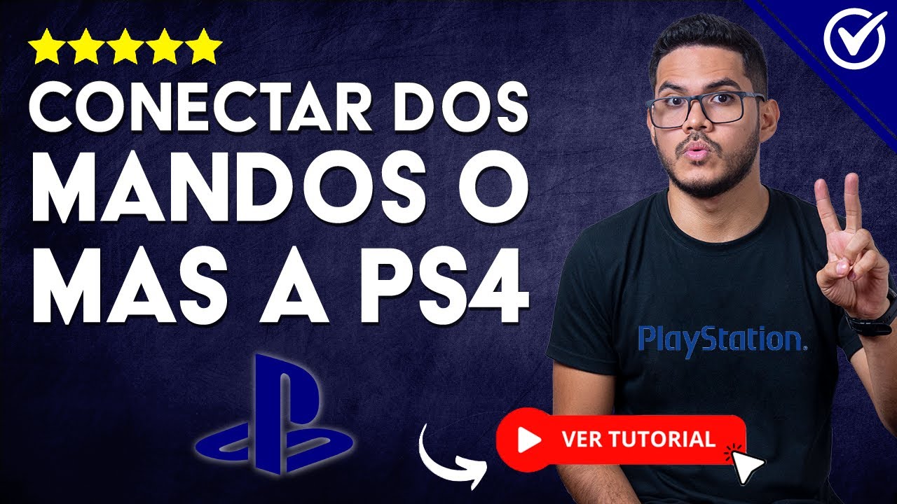 Cómo CONECTAR DOS MANDOS O MÁS a PS4 | 🎮 Conecta Hasta 4 Controles 🎮