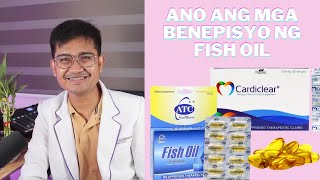 BENEPISYO NG FISH OIL | CARDICLEAR AT ATC FISH OIL | RENZ MARION