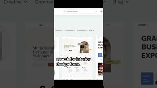 Interior Design Website in Minutes! 🛋️#interiordesign #WordPressTemplate #ResponsivePlus #Shorts