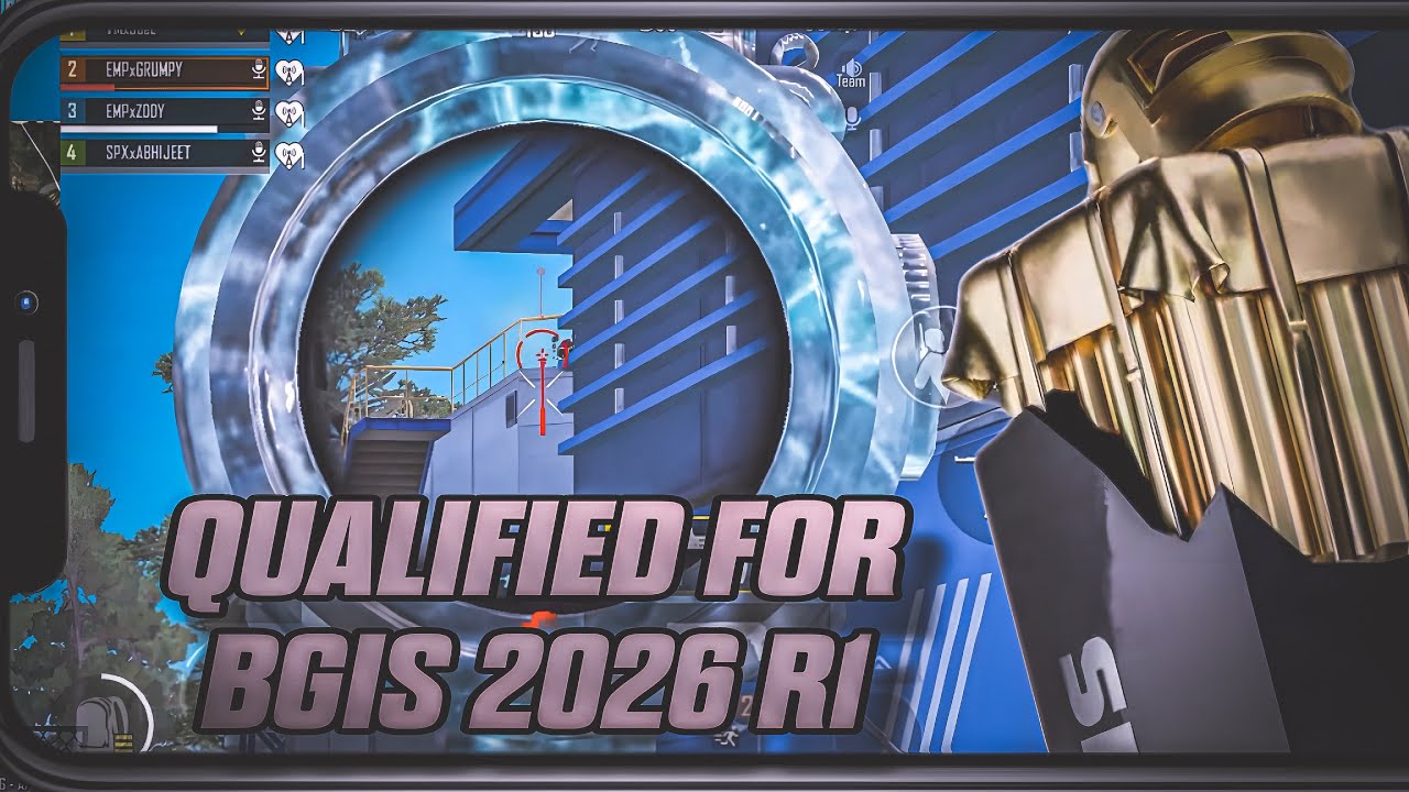 QUALIFIED FOR BGIS 2026 R1🇮🇳🥷|| IT’S MY YEAR🧿❤️|| HIGHLIGHTS || EMPxNINJA ||