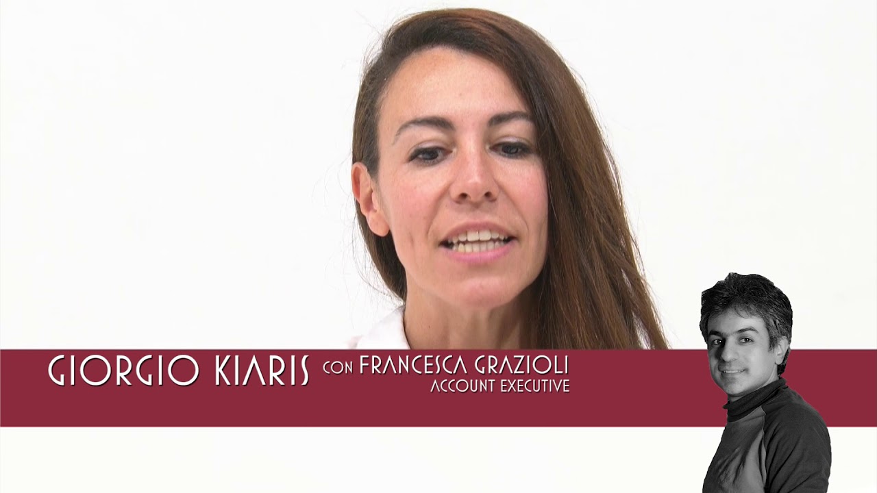 Francesca Grazioli Account executive | presenta Giorgio Kiaris - YouTube