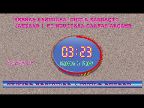 Duula Kandaqii Fii Muujizaa Argamte 