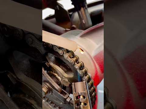 Chain lubrication gone wrong | #arvbrothers #9810331066