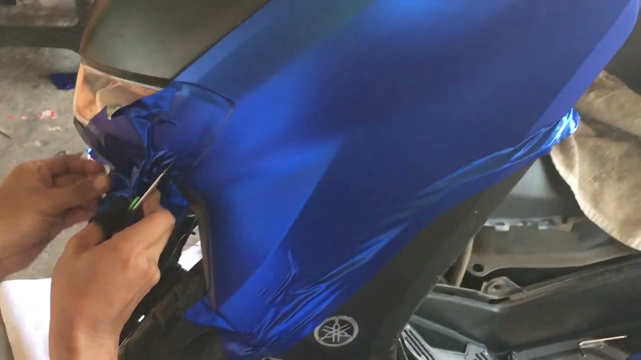 Cara pasang stiker nmax - sangat mudah bisa langsung d tiru dirumah