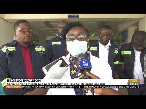 Bedbug Invasion: Stinky stinging insects raid Keta Government Hospital, deterring patients (3-12-21)