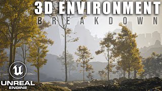 Unreal Engine 5 Realistic Natural Environment | BREAKDOWN In Hindi