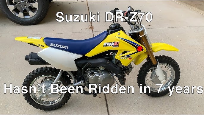 Mxtv Mini Dirt Bikes Review - Suzuki Dr-Z 70 - Youtube