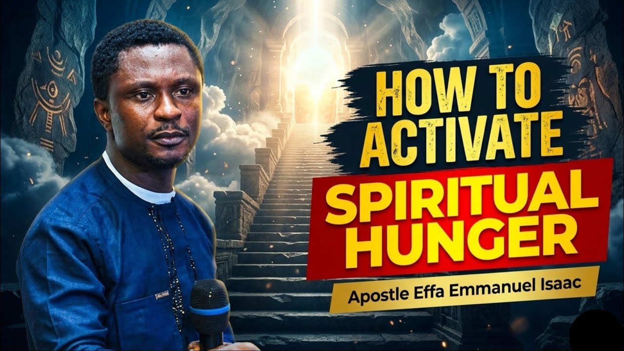 How To Activate Spiritual Hunger || Apostle Effa Emmanuel Isaac - YouTube