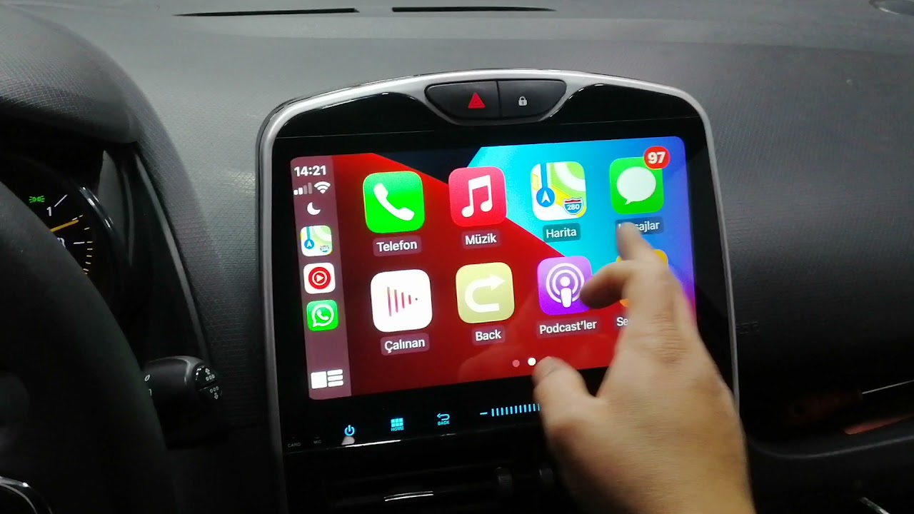 Clio 4 Android Multimedya Apple CarPlay EmperorCarConcept 