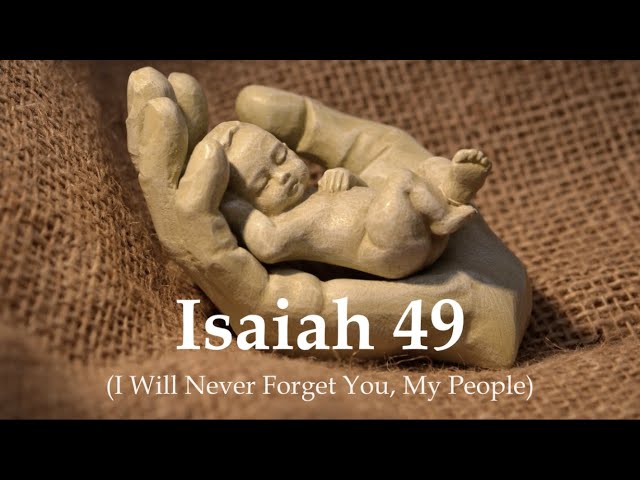 Watch I Will Never Forget You, My People (Isaiah 49) | Carey Landry | Catholic Hymn | Sunday 7pm Choir on YouTube Watch I Will Never Forget You, My People (Isaiah 49) | Carey Landry | Catholic Hymn | Sunday 7pm Choir on YouTube